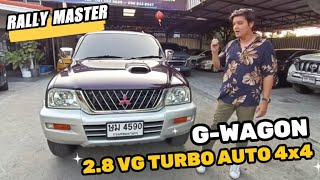 STRADA G-WAGON 2.8 VG TURBO เกียร์ออโต้ 4x4 ตัว RALLY MASTER ไมล์น้อยพร้อมใช้งานครับ