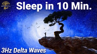 Einschlafen in 10 Minuten OHNE Sprecher & Stimme - 3 Hz Delta Einschlafmusik