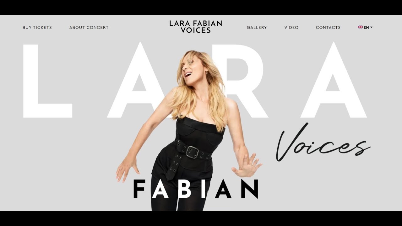 Lara Fabian - Voices tour 2025 - The Best of