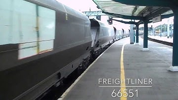 Freightliner Class 66 Passing Carlisle Station