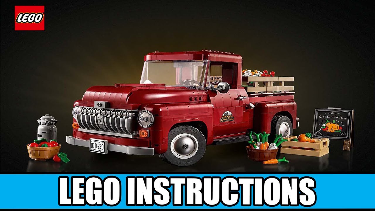 Pickup Truck LEGO instructions