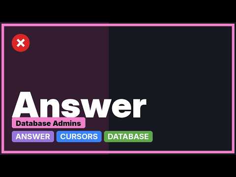 Databases: Overview of leaked/unclosed cursors/statements on DB2 LUW server? (2 Solutions!!)