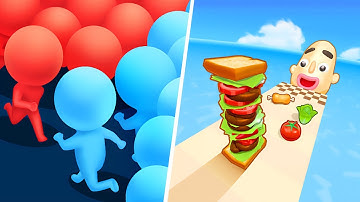 Sandwich Runner | Count Masters - All Level Gameplay Android,iOS - NEW TERA APK UPDATE