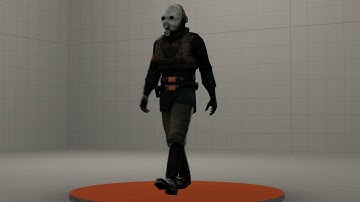 First walking animation test [SFM]