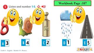 Grade 6 English Module 10 Phonics