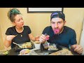 ПРАНК:МУКБАНГ Кушаем вместе с вами - Дженна Марблс и Джулиан MUKBANG