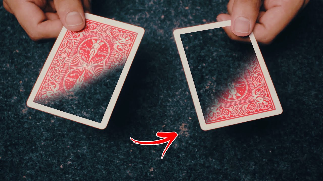 VISUAL Card Teleportation Trick REVEALED YouTube