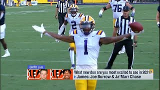 Joe Burrow \& Ja'Marr Chase: New duos we're most excited to see in '21 | Cincinnati Bengals