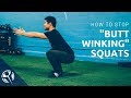 How To Stop "BUTT WINKING" During Squats!