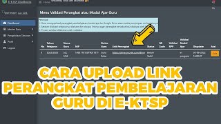 HOW TO UPLOAD TEACHER LEARNING TOOLS LINK IN E-KTSP | HOW TO UPLOAD TEACHER ADMINISTRATION IN E-KTSP