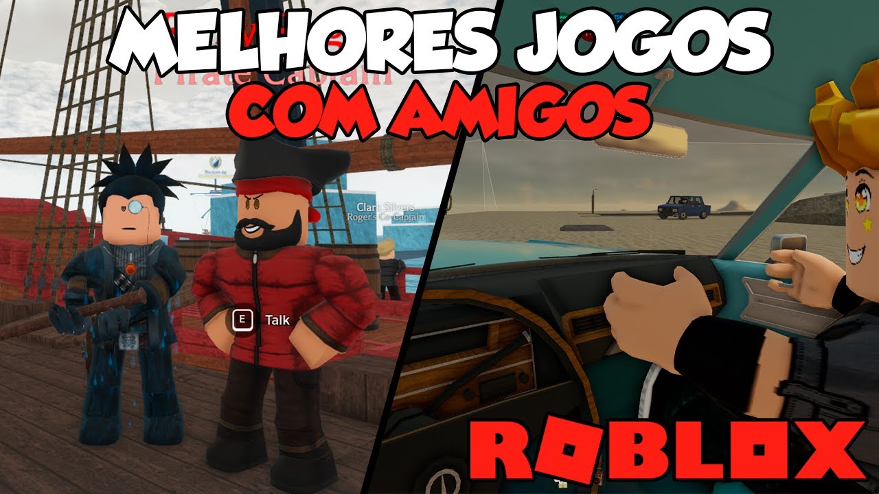 TOP 5 MELHORES JOGOS PARA JOGAR EM CO-OP COM OS AMIGOS NO ROBLOX +