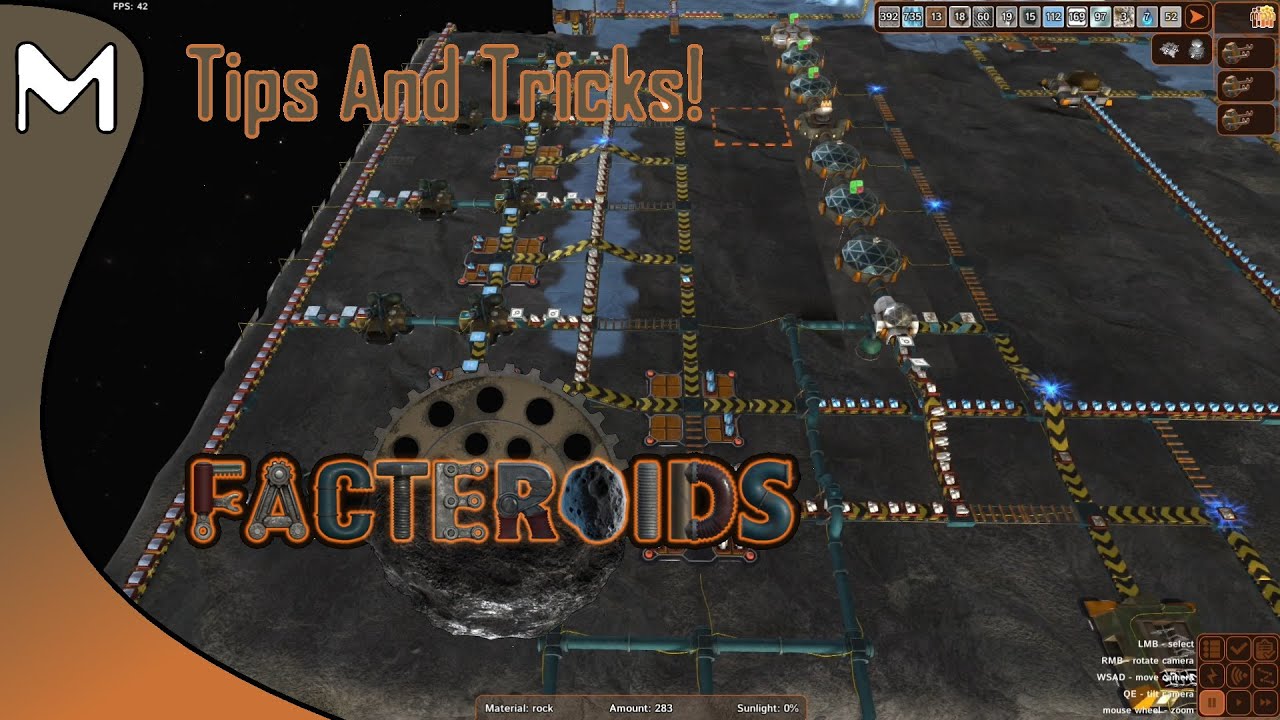 Facteroids: Tips! Tutorial! Colonists / Trade / Research! (Tips/Tricks)