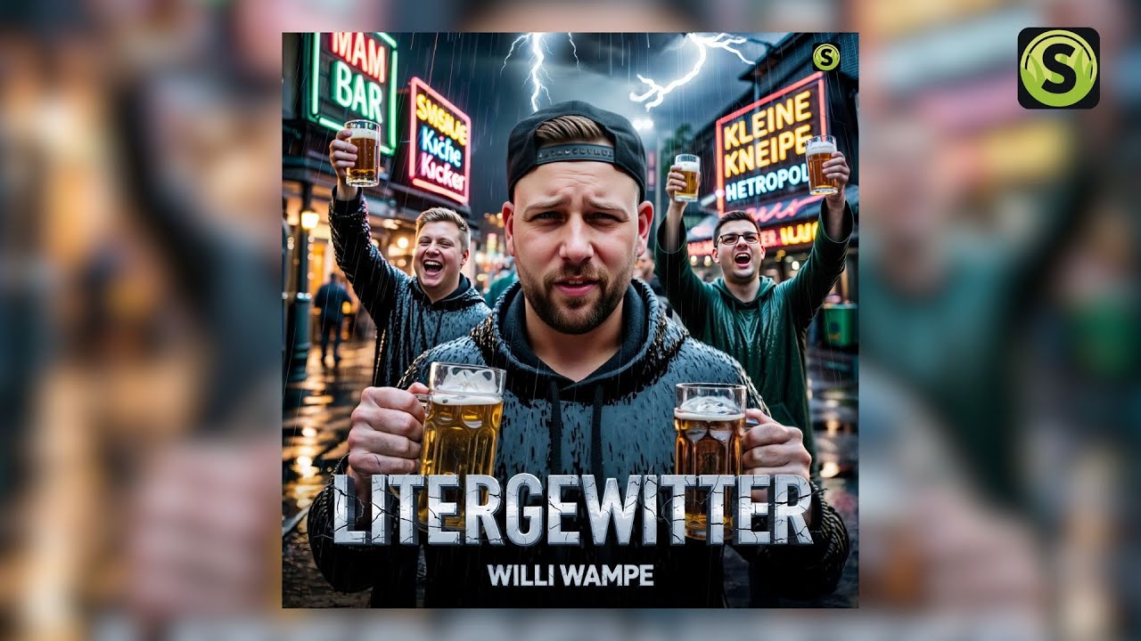 Watch Willi Wampe - Litergewitter (Official Visualizer) on YouTube Watch Willi Wampe - Litergewitter (Official Visualizer) on YouTube