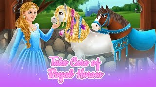 Beauty Salon for Royal Horses 🐴👑 Princess Horse Club 3 | TutoTOONS screenshot 3