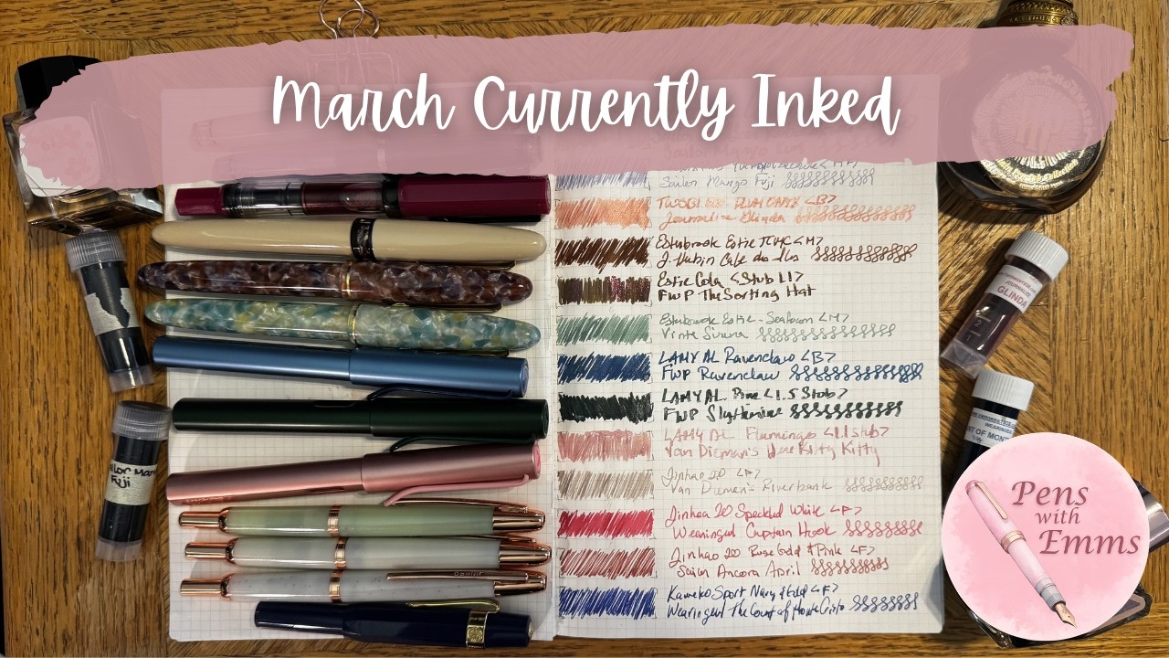March Currently Inked