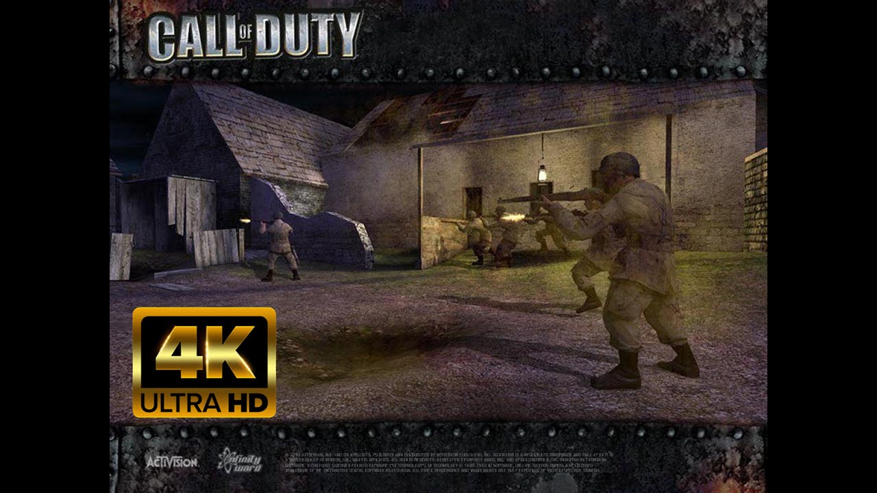 CALL OF DUTY 1 Gameplay Walkthrough FULL GAME Part 2 4K 60FPS. - YouTube