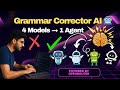 Build a Grammar Corrector AI Agent with 4 Models (OpenRouter + Python)