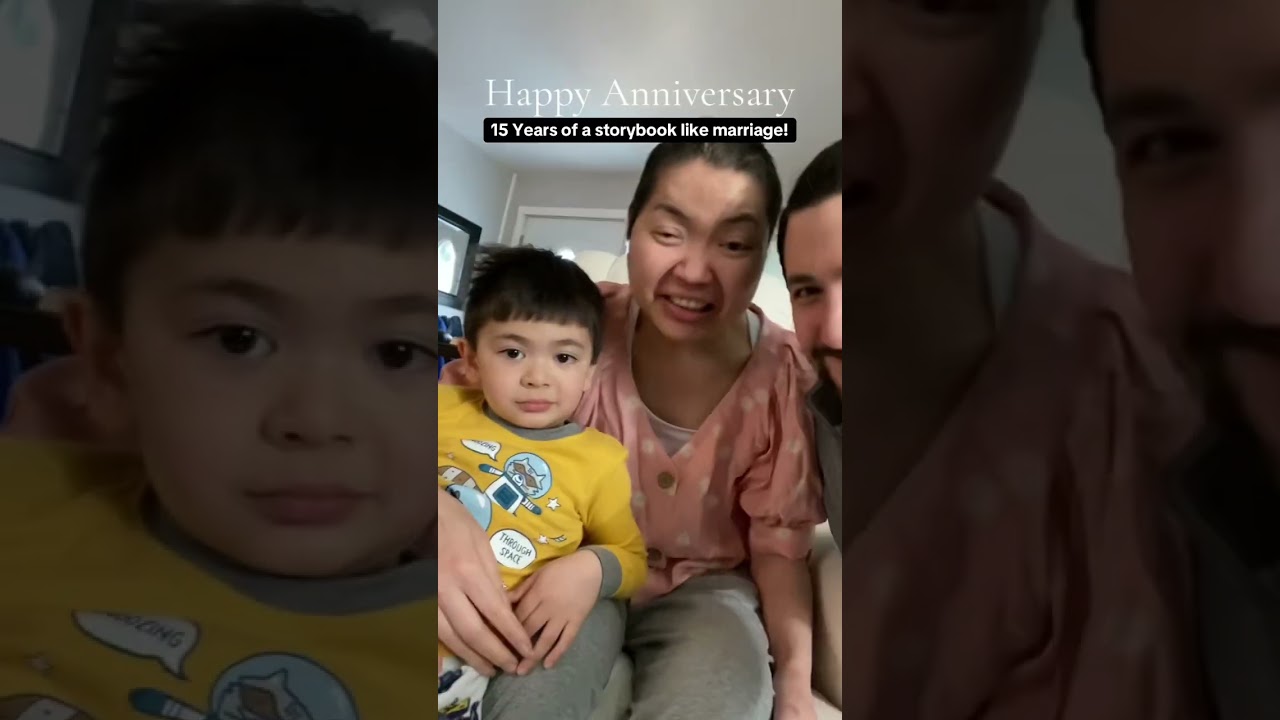 Looks like we made it. Happy 15 years Anniversary my love!