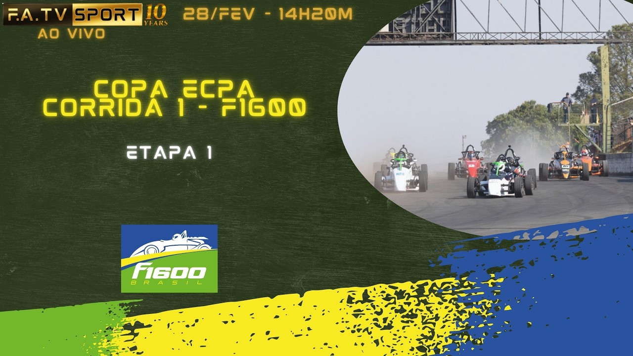 Copa ECPA - Corrida 1 - F1600