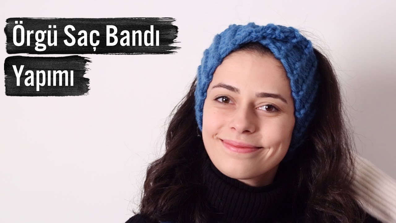 Örgü Saç Bandı Yapımı