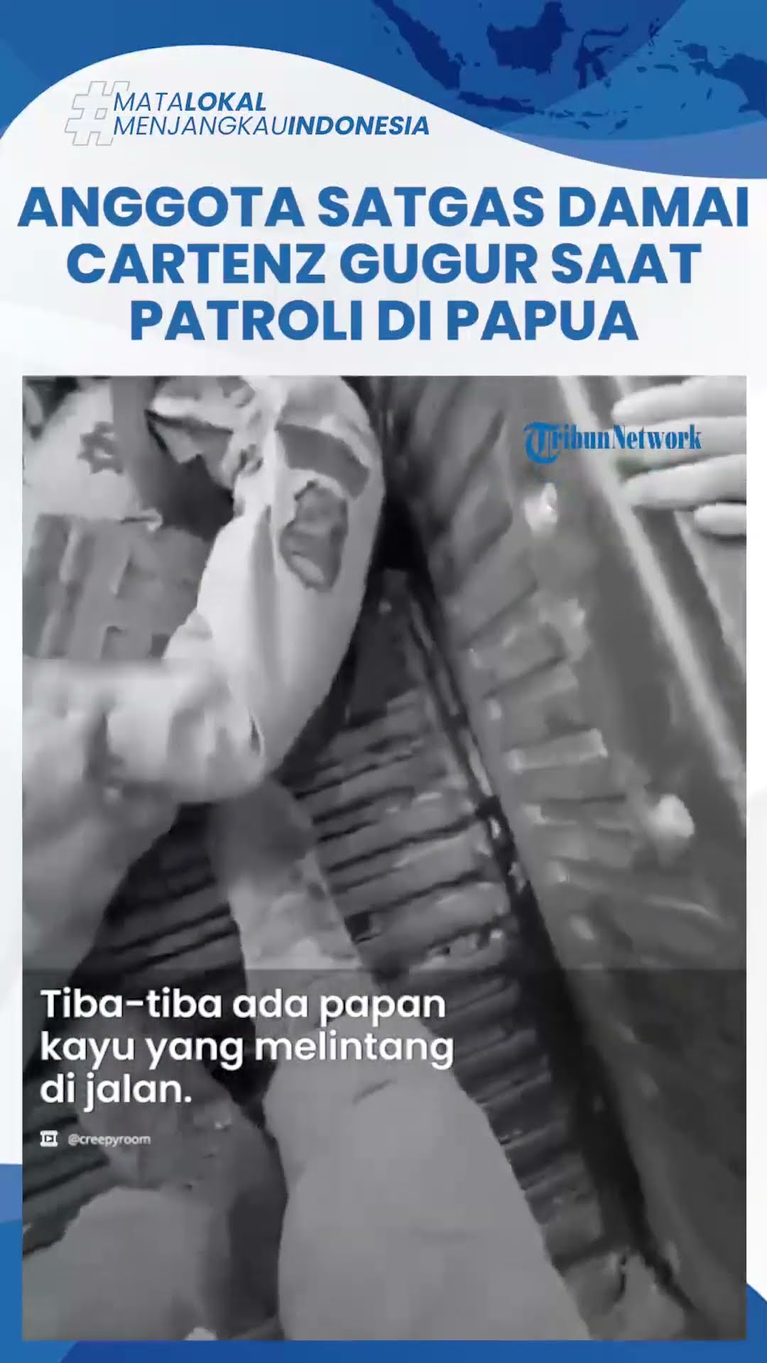 Personel Satgas Damai Cartenz Briptu Iqbal Gugur, Ditembak saat Jalankan Tugas Patroli di Papua