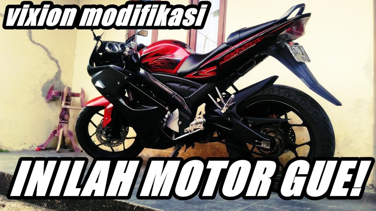 Riview Motor Sendiri Yamaha Vixion 2010 Modifikasi Motovlog27