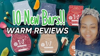 Scentsy Winter/Fall 2023 10 New Wax Releases WARM REVIEW! 🔥 by Life As Teisha Marie 76 views 7 months ago 7 minutes, 15 seconds