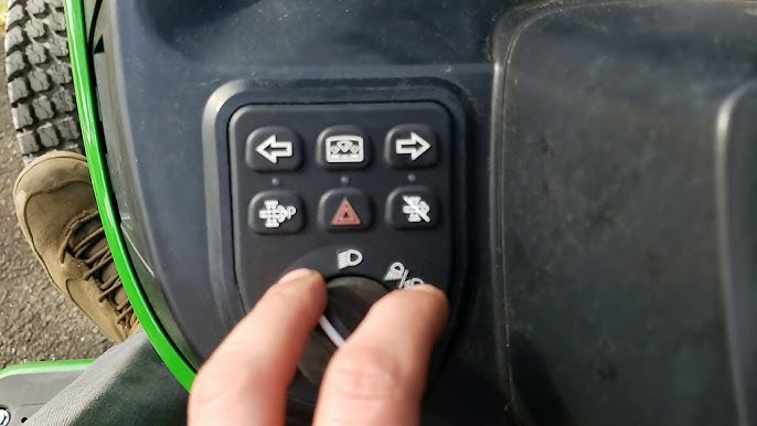 John Deere 4066r front light bar switch replacement and fuse panel location.  