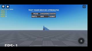 Big explode in Roblox lag test