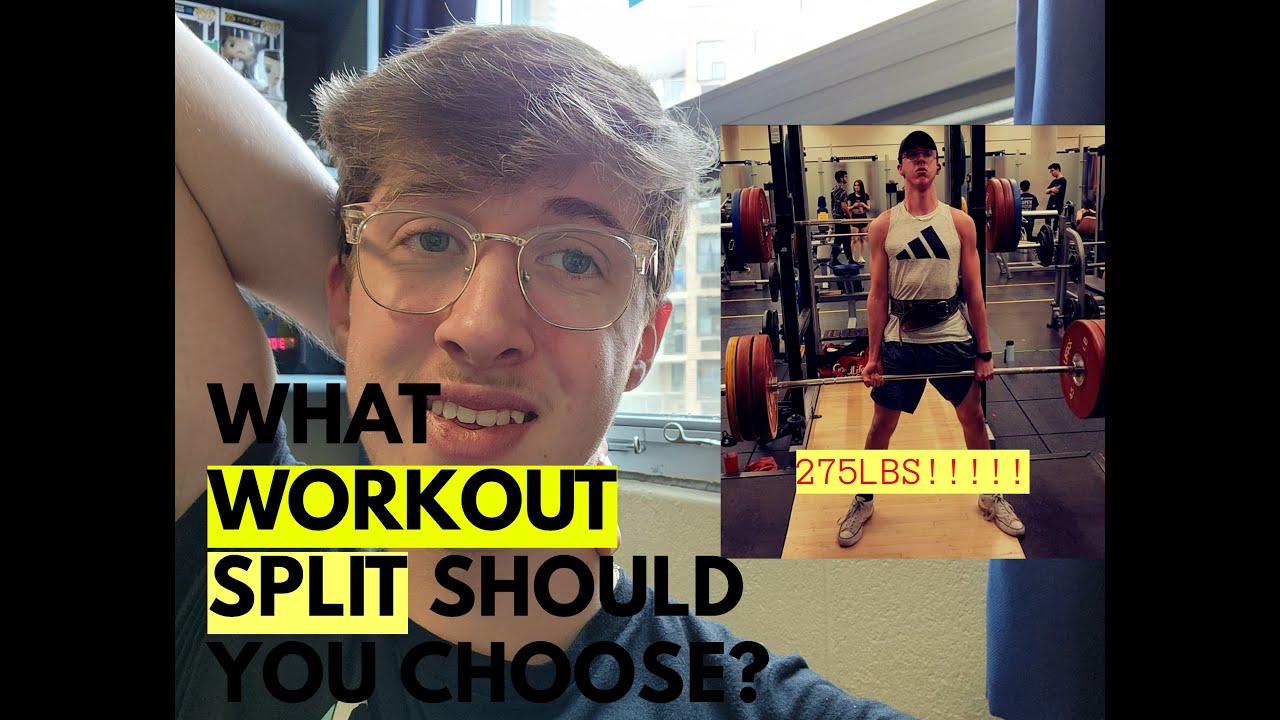 Which workout split should you use? - YouTube