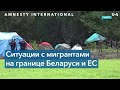 Amnesty International раскритиковала Польшу за обращение с беженцами