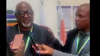 Interview par le presse gabonaise de Omo Agege Sienna Azania et David Pina de l’AFBC.