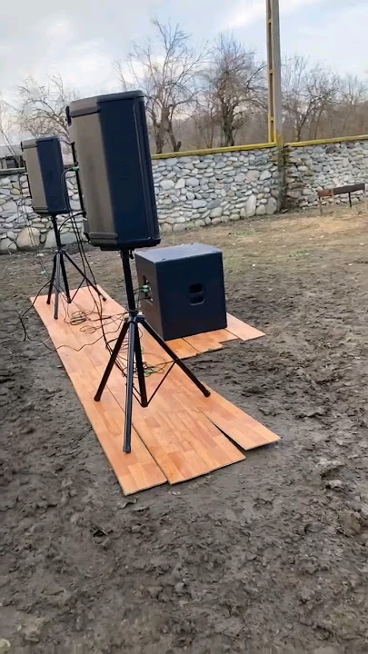 Jbl Eon 715 and Jbl Eon 718S outdoor