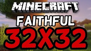 How To Install Faithful 32x32 Minecraft Texture Pack! (1.15+)