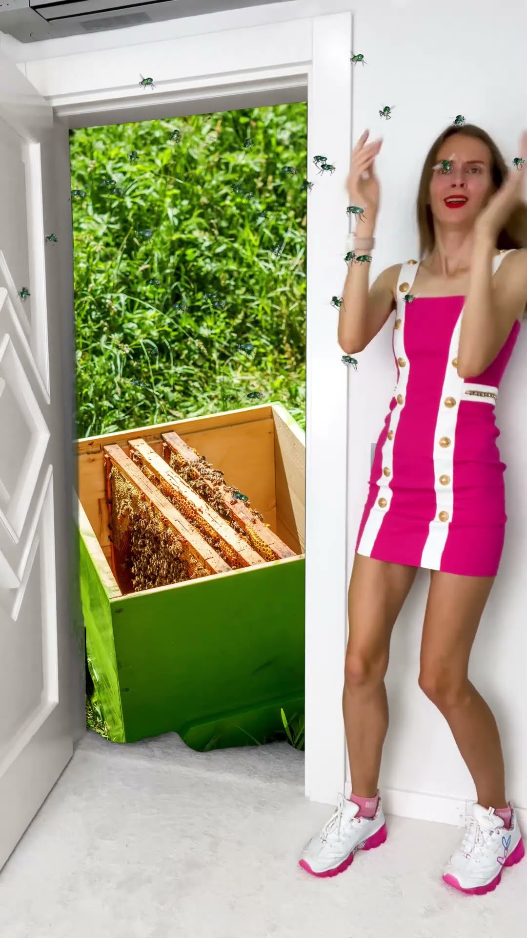 What happens behind the wizard door? #shorts by Anya Kova
