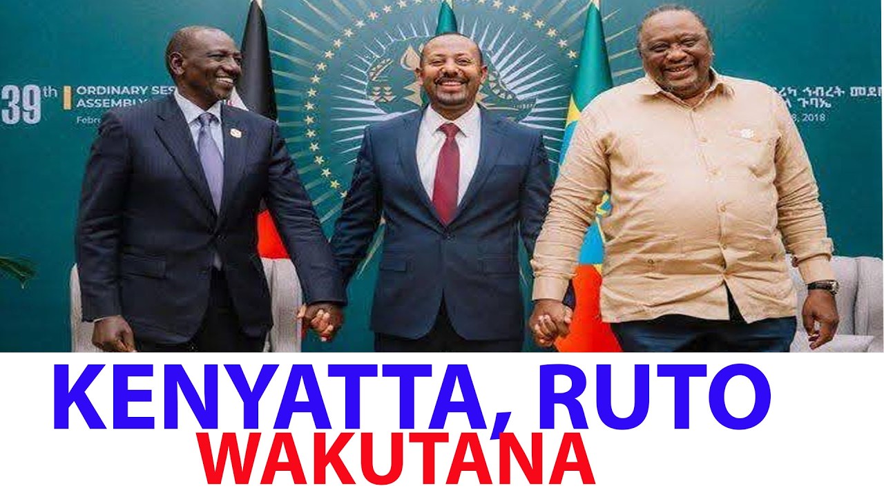 Breaking News: Uhuru Kenyatta Na Ruto Wasalimiana Hadharani , Gachagua Kwisha