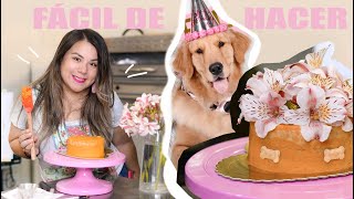 PASTEL de cumpleaños PARA PERROS/ SandiPets