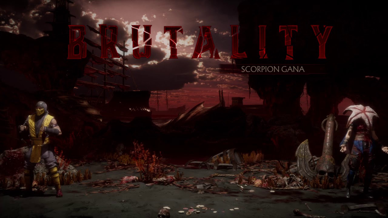 MK11 Sea of Blood stage brutality