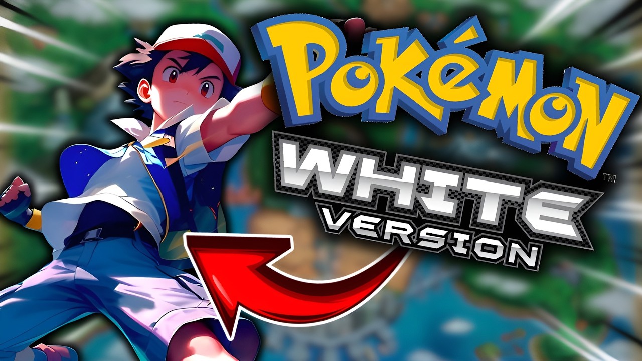 ZERANDO POKÉMON WHITE usando o TIME DO ASH?!🏆