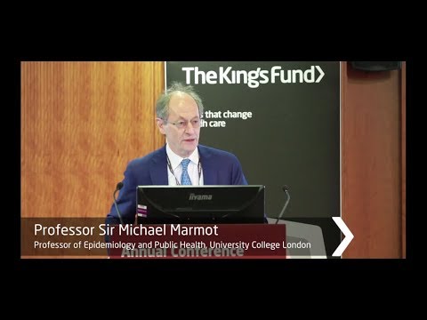 Michael Marmot: Developing further action on reducing the social gradient in health