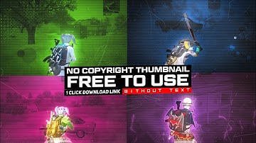 BGMI PUBG THUMBNAIL PACK | FREE TO USE PUBG THUMBNAILS WITHOUT TEXT PACK | FREE BGMI THUMBNAILS PACK