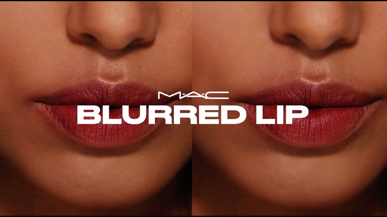 How to Create Blurred Lips in Seconds | MAC Cosmetics - YouTube