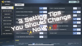 3 Settings Tips You Need To Do, To Have An Advantage In CODM screenshot 1