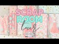 SCRAPROOM TOUR 2021 ¡Por fin! Mi espacio creativo - ideas y ORGANIZACIÓN de scrapbook