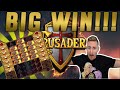 Crusader big win  new casino slot from elk studios