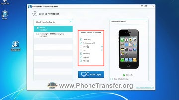 How to Restore MobileTrans Backup Files to iPhone 5S/5C/5/4S/4 Without iTunes?