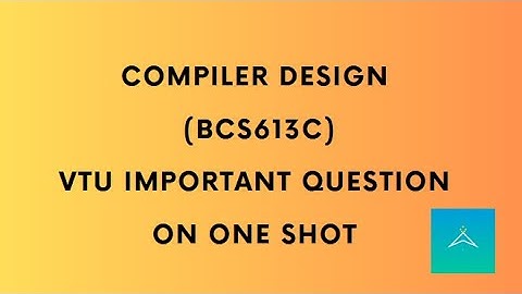 Compiler Design