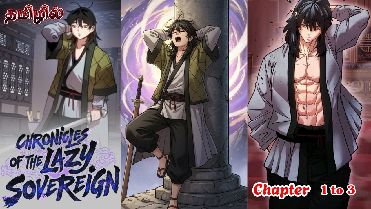 Chronicles of the Lazy Sovereign | Chap 1 to 3 | Murim தமிழ் Explanation | Manhwavoiceover | Fantasy