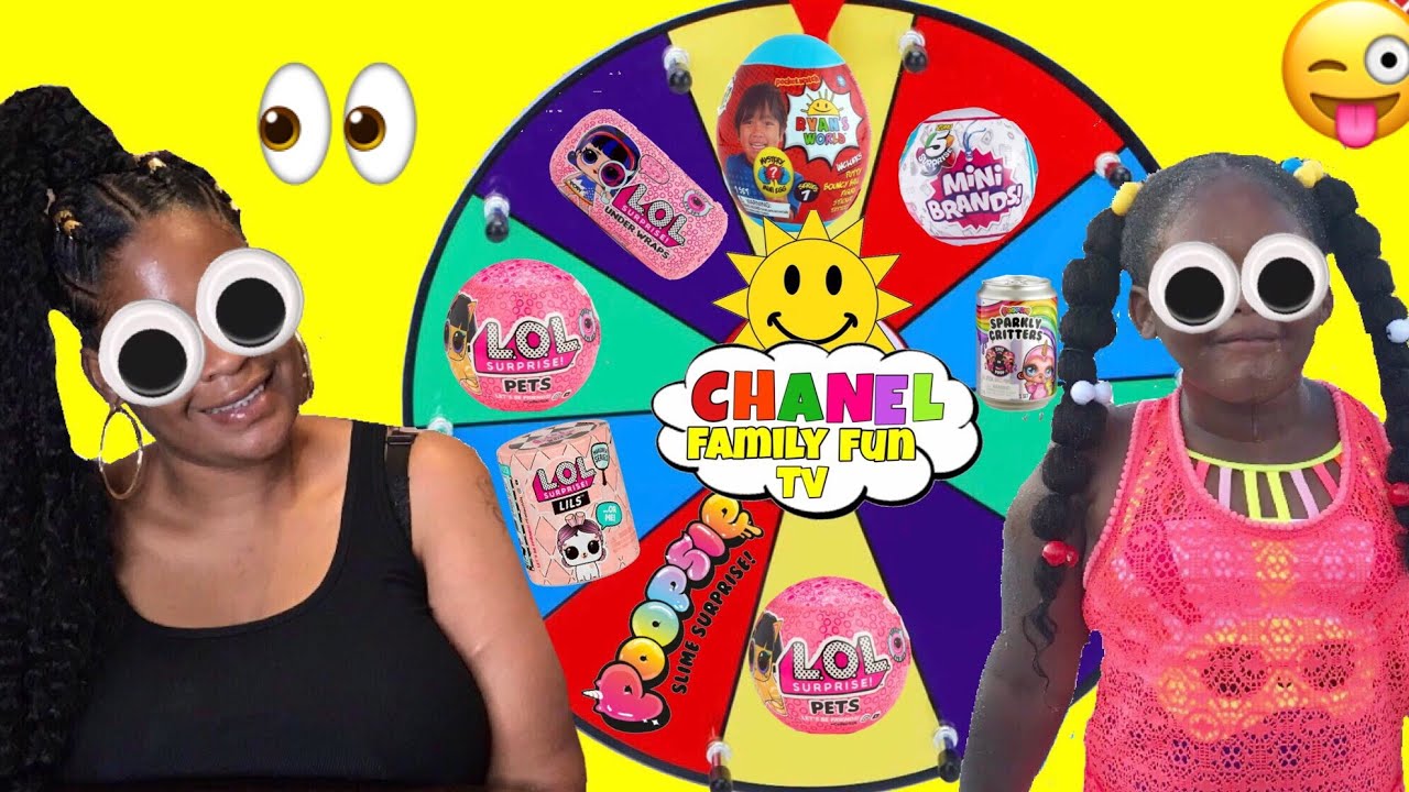 toysrus Spin the Mystery Wheel &Unboxing Whatever it Lands on With Googly Eyes on! LOL Surprise,Ryan’s Toys