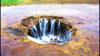 This Ancient Lake Vanishes Every Year Through This Giant Hole